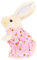 MAGICLULU Osterhase Figurine Deko Hase Statue Für Die Osterfeier Niedliches Kaninchen Ornament Für Zuhause Festliche Tischdekoration Rabbit Decor Für Frühling Und Feiertage