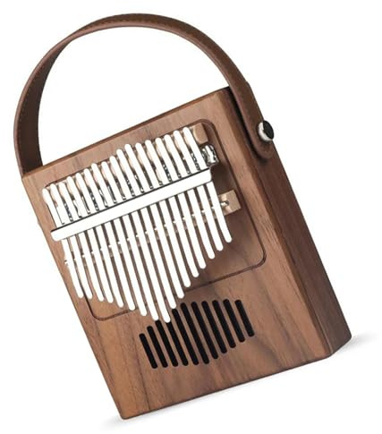 Mini Kalimba Kalimba aus schwarzem Walnussholz Musikinstrument für Anfänger