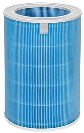 Air Purifier Filter, Compatible for Xiaomi, 1 2 2S 2C 2H 3 3S 3C 3H, Compatible for Mijia, Air Filters Carbon HEPA Replacement PM2.5 Blue Green Gray(Blue with FRID)