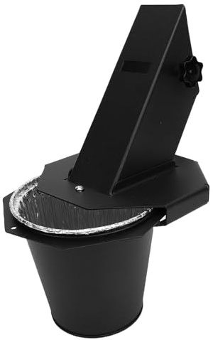 Jiawu Fetteimer für Traeger-Abtropfbehälter, Smoker-Fetteimer passend für Pit, Z-Grill, Traeger, Großer Stahleimer für Smoker-Grill mit Deckel und 12 Einsätzen
