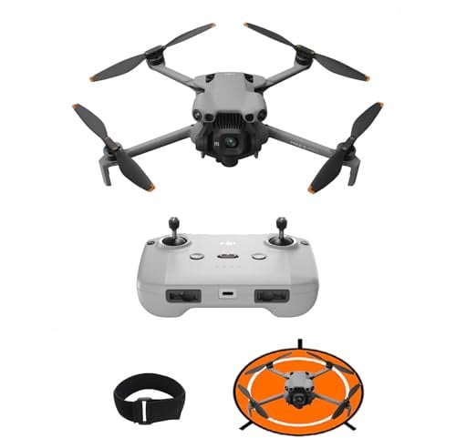 DJI Mini 5 Pro, Ultraleichte Faltbare 4K Drohne Kamera, 1-Zoll CMOS, Omnidirektionale Hinderniserkennung, ActiveTrack 360°, 225°-Gimbal-Rotation, C0 (Landeplatz + Gummiband)