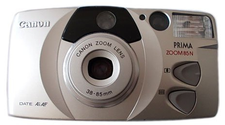 Canon Prima Zoom 85 N Date Sucherkamera 135 mm Kamera