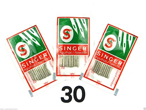 30 Singer Nähmaschinen Nadeln Sortiment 2020 Stärke 70/80 / 90