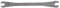 AB Tools-US Pro 10 + 11 mm Bremsleitung offenen Ringschlüssel Schraubenschlüssel Hydraulikrohr