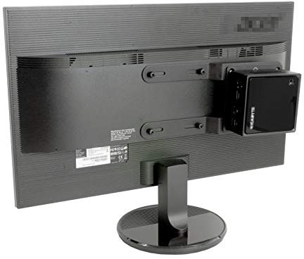 Allcam Universal NUC/Mini PC Thin Client Mount for Mounting to LCD Monitor or Monitor Arms