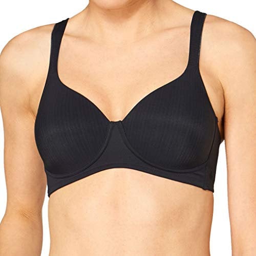 Triumph Damen T-Shirt BH Modern Soft + Cotton P, Schwarz (Black 0004), Gr. 95A (Herstellergröße: 95)