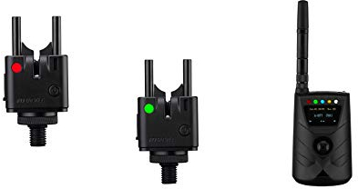 New Direction Tackle Smallest and Simple Bite Alarm Set 2+1 N1 2 Rod with S9r Receiver for Carp Fishing