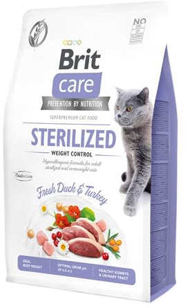 VAFO Praha s.r.o. Brit Care Katzenfutter Sterilisiertes Gewicht 7 kg GF