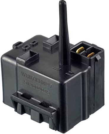 EPLZON WR07X10097 Refrigerator Compressor Relay and Overload Assembly Replacement Part Fit for GE Refrigerators Replaces 1265640 AP4300623 PS1766101 AP4300623 2319794 61006022