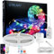 Alexa LED Strip 10m, Wifi LED Band RGB LED Stripes LED Fairy Lights Musik Sync, Tuya App Arbeitet mit Google Assistant, LED Strips DIY Benutzerdefinierter Szenenmodus Schlafzimmer Küche Partei