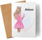 Kiddle-Design Individuelle Geburtstagskarte | Personalisierbares Geschenk für Mädchen und Frauen | Mit eigenem Namen | Für den 18. 20. 25. 30. Geburtstag