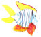 Amosfun 1stk Fischverzierung Aus Glas Fisch Party Dekoration Fisch Deko Figur Gartenfiguren Glas Fisch Dekoration Miniature Fisch Glasskulptur Fee Büro Kunsthandwerk Mehrfarbiges Glas