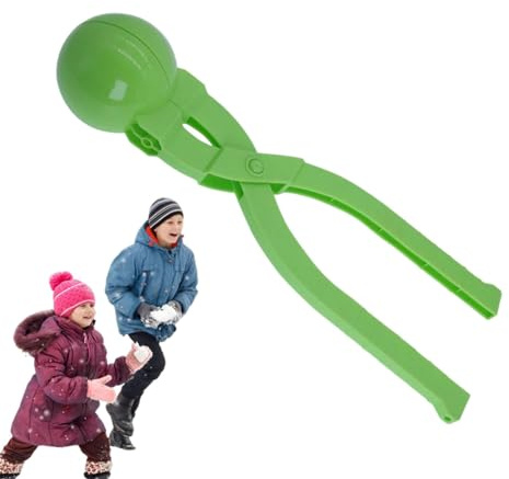 Joberio Snow Ball Maker Toys - Snowball Making Clip, Snow Game Clip, Small Snowball Maker, Snow Molds With Handle, Snow Ball Fights Tool, Thicken Snow Ball Mold For Kids, Outdoor, Winter