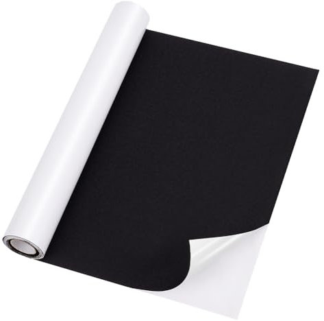 PH PandaHall 100x30cm Selbstklebende Reparaturflicken Liner Stoff Patch Haftung Band Dekorative Kleidung Patches Für Hosen Jeans Couch DIY Handwerk Schwarz