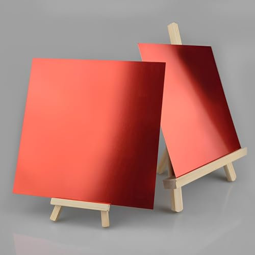 5 piezas de chapa de aluminio, anodizado rojo, anodizado en blanco, marcado láser, grabado,placa de chapa de aluminio anodizado,100 x 100 mm for la decoración de paredes del hogar,bricolaje industrial