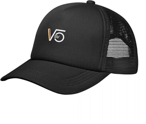 ZTQTQZZ Atmungsaktiv Mesh Baseball Kappe Sporthut Sebastian Vettel 5 Kappe Baseballkappe Luxuskappe Neu im Hut Anime Herrenhüte Damen