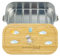 FeierZwerge - Personalisierte Brotdose für Kinder mit Bambusdeckel - Tiere Ballon Design - Individuelle Brotdose personalisiert - Personalisierte Kinder Geschenke - 700ml (Zebra)