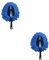 CRILSTYLEO 2St Autostaubbürste kfz innenraumreiniger car Duster car Interior Cleaner Auto reinigungsbürste car Cleaning Brush staubgebläse Auto Staubwedel Auto-Armaturenbrett-Staubwedel Blue