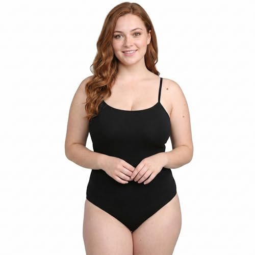 reshmena ® Women's Classic Camisole Leotard Womens Sleeveless Bodysuit Dance Ballet Leotards Ladies Bodysuit Gymnastics Gym Wear Women Shapewear Bodysuit's Tummy Control Full Body Shapper