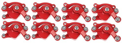 MUCKLILY 8pezzi Freni Anteriori e Posteriori Per Off-road Sostituzione Per Scooter e Atv Design Frenante e Assicurati