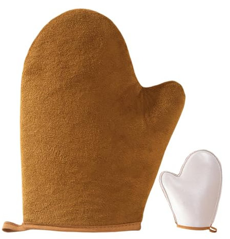 gants Applicateur Autobronzant, Applicateur De gants De Bronzage,Applicateur De Gants De Bronzage Réutilisable Pour Femmes,Pour Autobronzant Gelule, Huile Bronzante, Creme Autobronzante