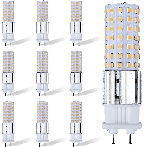HTTGDGDH G12 LED Bulb 15 Watt 1500 s G12 Light Source G12 Bi-Pin Base LED Corn Light Bulb, Not-Dimmable(3000k)