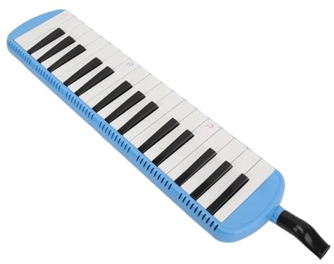 Naroote Melodica, Exquisites Multifunktionales Kultivieren von Musikinteressen School Classic Melodica Leicht zu Lernen für den Schüler Zum Spielen Langlebig (BLUE)