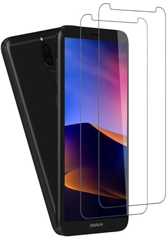 NeWinFly [2 Stück für Schutzfolie Huawei Mate 10 Lite Panzerglas [9H] | [HD Displayschutzfolie][Anti-Kratzer][Anti-Blase] für Displayschutz Huawei Mate 10 Lite Schutzglas Screen Protector