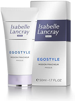 Isabelle Lancray Egostyle Mission Fraicheur Masque 50 ml, feuchtigkeitsspendende Gel-Creme-Maske - spendet intensiv Feuchtigkeit, sorgt für eine gestraffte Haut - für alle Hauttypen geeignet