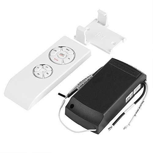 Kit telecomando universale wireless a 4 tempi, 3 velocità per lampadario/ventilatore a soffitto