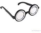 Runde Blasen Brille Bug Eyes Specs Cola Flasche Kostüm Brille