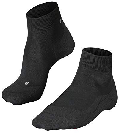 FALKE RU4 Light Performance Short W Sso respirantes anti-ampoule 1 paire, Chaussettes de course Femme, Noir Black-Mix 3010, 41-42