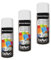 Lot de 6 bombes de peinture blanche brillante - Aérosol NESPOLI 400ml - MadeInNature (6, 180001)