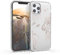 kwmobile Hülle kompatibel mit Apple iPhone 12 / iPhone 12 Pro - Handyhülle Silikon Case - Travel Flugzeug Rosegold Transparent