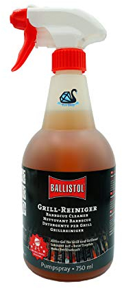 Eva Shop® NEUHEIT Ballistol Premium Grillreiniger | Spezialreiniger zur Grill Reinigung nach dem Grillen | Biologisch abbaubarer Grill-Reiniger 750ml
