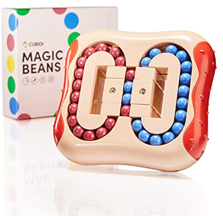 CUBIDI® Original Magic Bean - Pink, doppelt | Spannendes Knobelspiel für Kinder und Erwachsene Jungen und Mädchen ab 6 Jahren