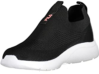 FILA Damen Spitfire S wmn Laufschuh, Black-Geranium Pink, 41 EU
