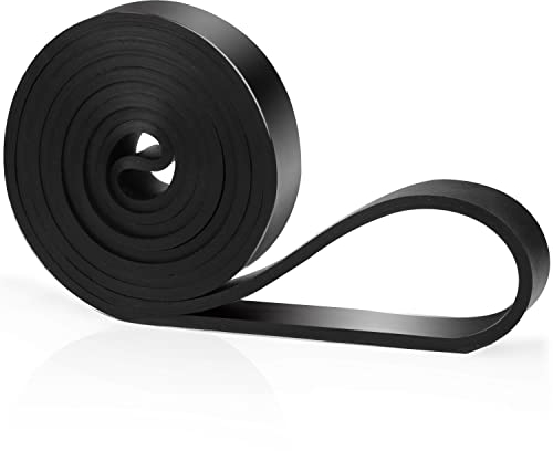 Exercise Pull Up Bands for Women Men, Premium Latex Long Resistance Band, Stretch Bands for Exercise, Loop Band (Black)