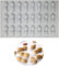 Norhogo Stampo in Silicone per Cioccolato e Torte - 24 Grotte di Arachidi, per Dolci, Decorazione Fondente, Pasticceria, Cucina Bakeware