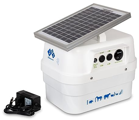 Pastor eléctrico solar 333 M24S para equino vacuno ovino jabalíes