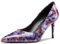 Castamere Donna Alto High Spillo Tacco Heel a Punta Slip-on Pumps Cute Classico Dress Scarpe 9 CM Heels Vortice Viola 40 EU