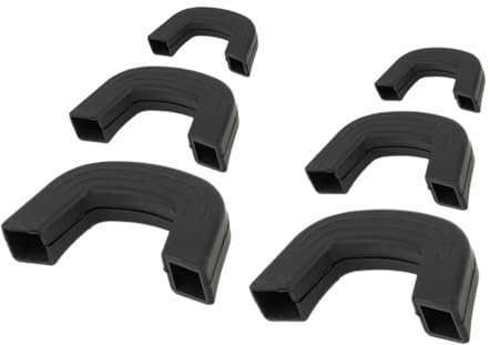 Alnicov 3 Paires de poignées en Silicone pour casseroles, Manchon Isolant en Silicone pour casseroles, Support de poignée d'assistance en Silicone pour poêles à Frire, Bols de Four, woks, poêles