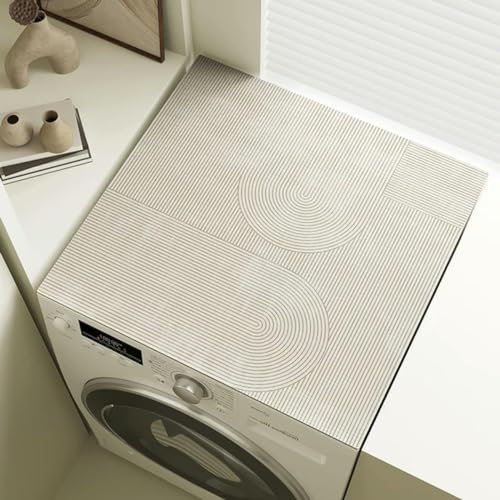 Absorbent Tablecloth Soft Diatom Mud Mat Drum Washing Machine Refrigerator Cover Pad Non-slip Kitchen Sink Tableware Drying Mats-SA1306-G-70x150cm