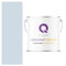 Q-COVER Latexfarbe Abwaschbar 5L (ca.35m2) Platin-hellgrau Farbton Innenfarbe Wandfarbe Deckenfarbe Klasse 2 Mattfarbe Für Allergiker Scheuerfest Geruchlos Frei Von Voc