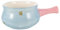 Milchbecher aus Keramik Topf aus Emaille Fondue-Topf Buttermilch Milchkochtopf Kaffee Milch Keramik Milchtopf Niedlicher Milchtopf Speisetopf Topf zum Erhitzen von Milch Porzellan SHOWERORO