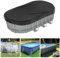 Neuradical Cubierta de piscina para piscinas sobre el suelo 210D Oxford, resistente, ideal para impermeable y resistente al polvo (274 x 549 cm)