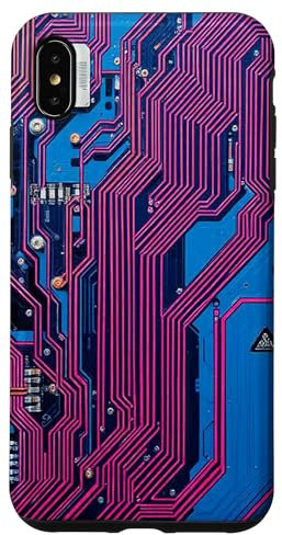 Detailliertes Motherboard-Schema Hülle für iPhone XS Max