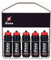 Kit Cestello PRO con 10 Borracce per Zeus Sport Calcio Calcetto Relax Fitness Palestra Ciclismo Training Allenamento Accessori Partita Gara Tempo Libero Equipment (Silver, H 54 x L 45 x P 19 cm)