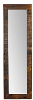 Woodkings® Wandspiegel Woodend, 45x150cm, Holzrahmen, Flurmöbel, Ganzkörperspiegel, vertikal oder horizontal zu hängen