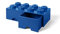 Room Copenhagen Opslag Baksteen 8 met Laden, Blau, 50,2 x 25,2 x cm